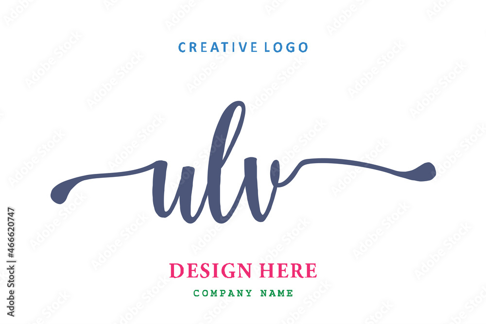 ULV lettering logo is simple, easy to understand and authoritative ULV lettering logo is simple, easy to understand and authoritative