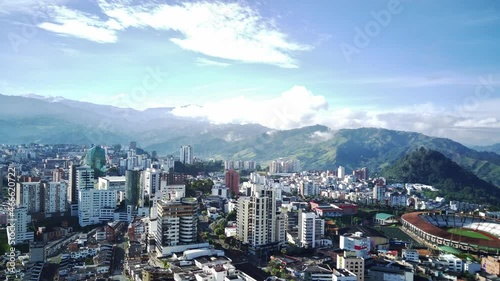 Vuelo ciudad colombia nevado del ruiz photo