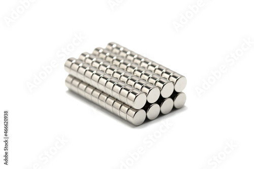Neodymium magnet 5mm x 3mm Nickle Coat