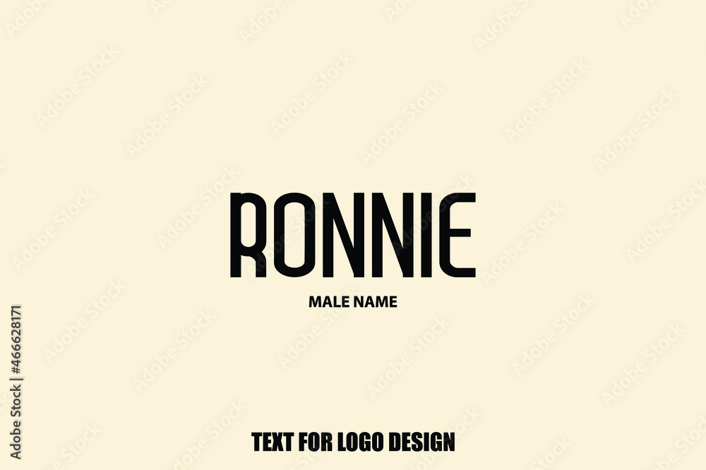 Bold Typography Text Sign of Baby Boy Name Bold Typography Text Sign of Baby Boy Name