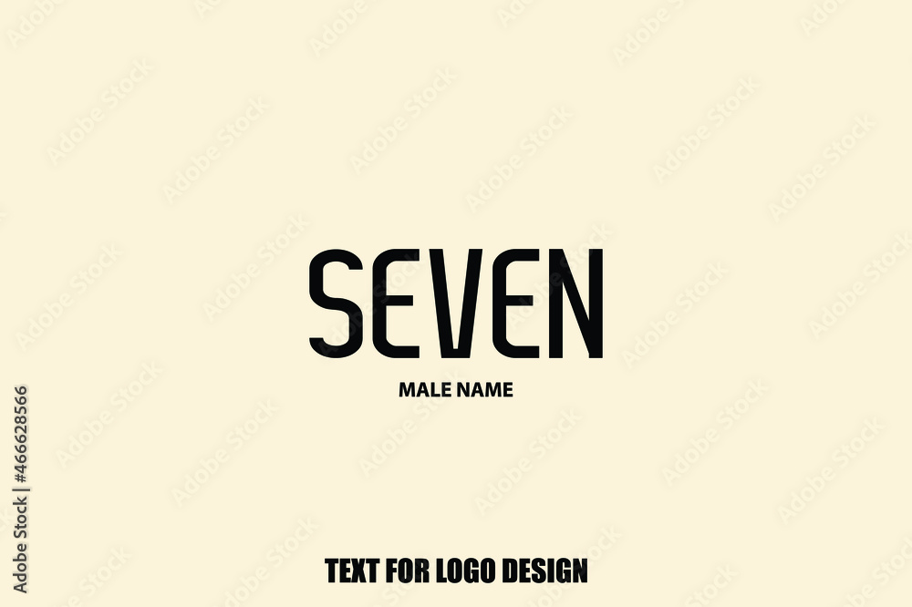 Bold Typography Text Sign of Baby Boy Name Bold Typography Text Sign of Baby Boy Name