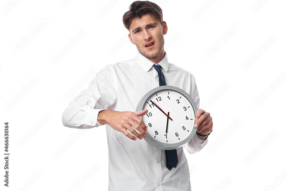 manager in white shirt with tie office emotions official manager in white shirt with tie office emotions official