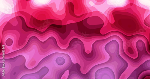 abstract geometric background with wave lines