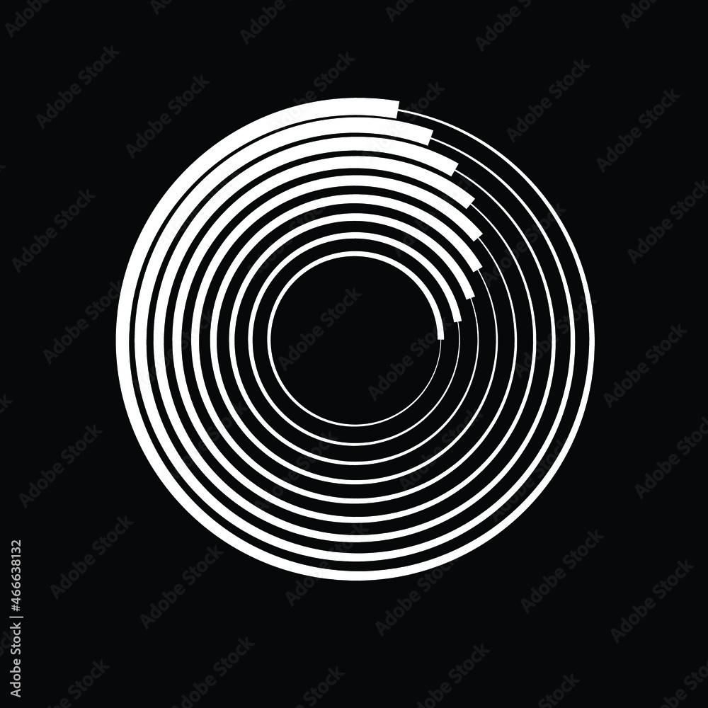 Rotating speed Lines in Spiral Form for comic books . fireworks Explosion background . Vector Illustration . Starburst round Logo . Spiral Design element . Rotating speed Lines in Spiral Form for comic books . fireworks Explosion background . Vector Illustration . Starburst round Logo . Spiral Design element .