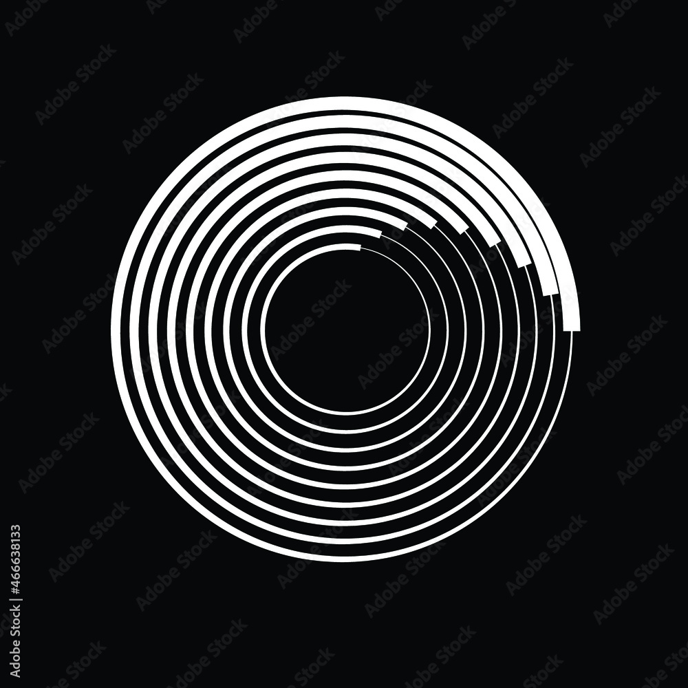 Rotating speed Lines in Spiral Form for comic books . fireworks Explosion background . Vector Illustration . Starburst round Logo . Spiral Design element . Rotating speed Lines in Spiral Form for comic books . fireworks Explosion background . Vector Illustration . Starburst round Logo . Spiral Design element .