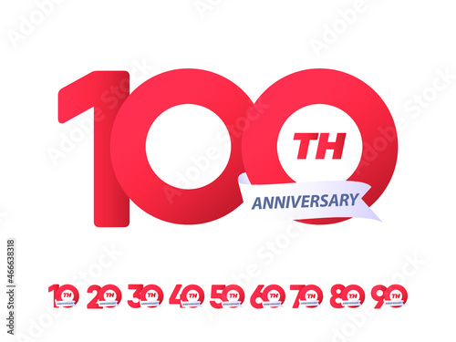 anniversary celebrations Logo Colletions Template 