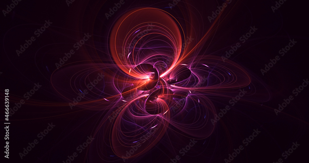 3D rendering abstract multicolor fractal light background 3D rendering abstract multicolor fractal light background