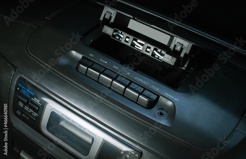 audio tape recorder closeup © Olexandr