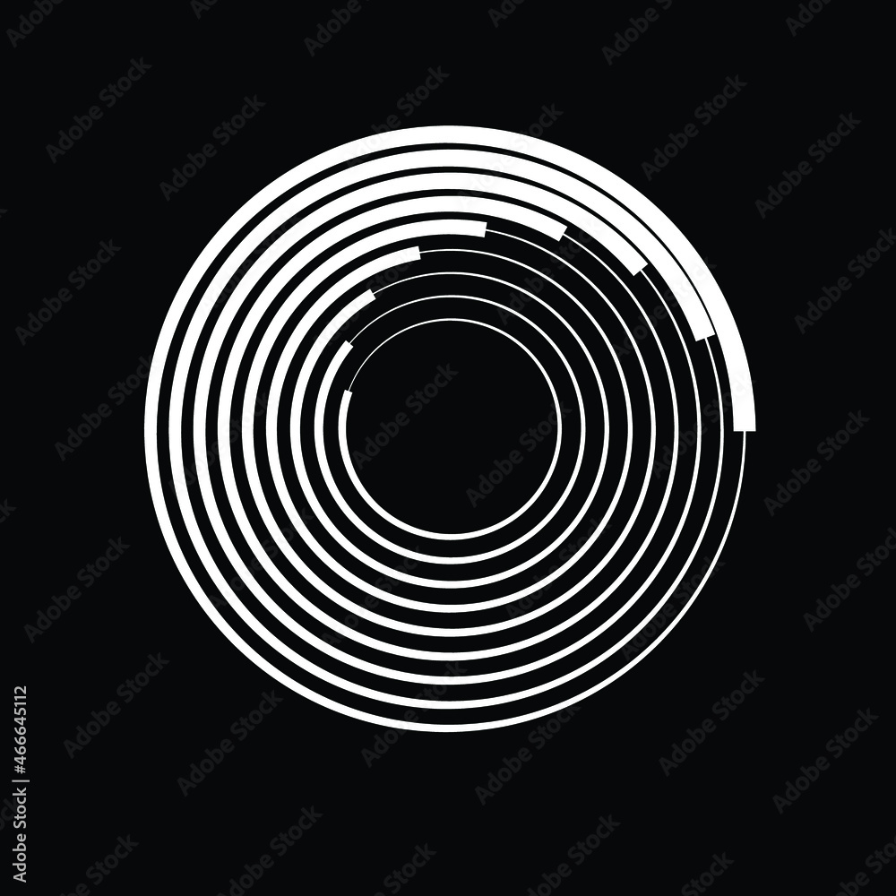 Rotating speed Lines in Spiral Form for comic books . fireworks Explosion background . Vector Illustration . Starburst round Logo . Spiral Design element . Rotating speed Lines in Spiral Form for comic books . fireworks Explosion background . Vector Illustration . Starburst round Logo . Spiral Design element .
