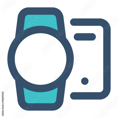 smartwatch for electronic icon lineal