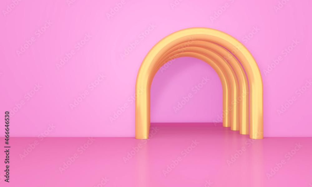 Empty room with Wall Background. 3D illustration, 3D rendering Empty room with Wall Background. 3D illustration, 3D rendering
