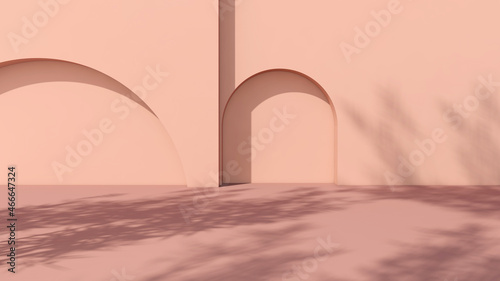 Room interior with Wall Background. 3D rendering ,3D illustration