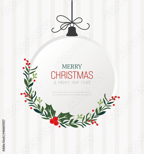 An easy to use Christmas frame. 