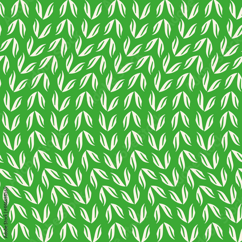 Vertical flowing leafs in lot of colours vector seamless repeat pattern print background