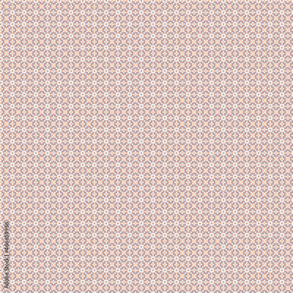 Fototapeta premium Abstract Cross Pattern generative computational art illustration