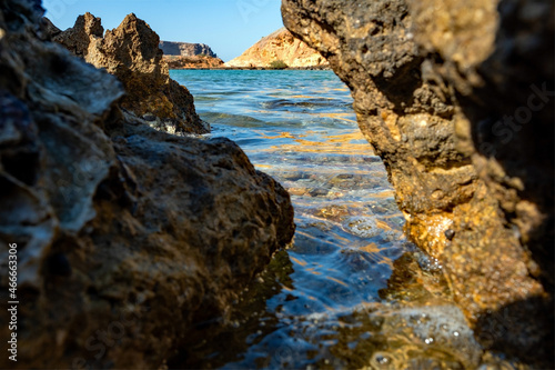 rocks in the water © Cheenou