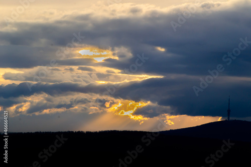 sunset in the mountains © Sipos Ábel