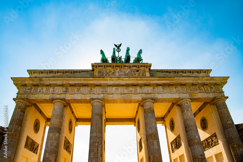 Brandenburg Gate is Berlin's most famous landmark
