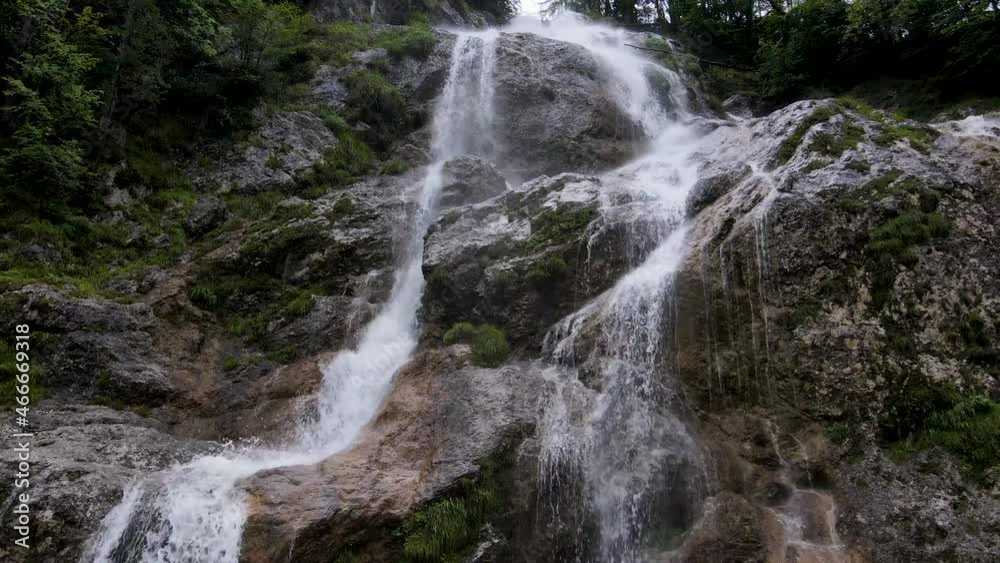 Slovenia Logarska Dolina Palenk Waterfall Aerial Drone 3.mp4 Slovenia Logarska Dolina Palenk Waterfall Aerial Drone 3.mp4