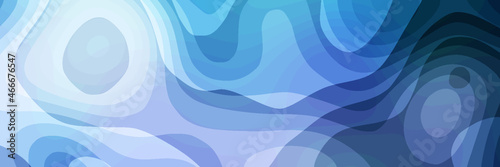 abstract geometric background with wave lines