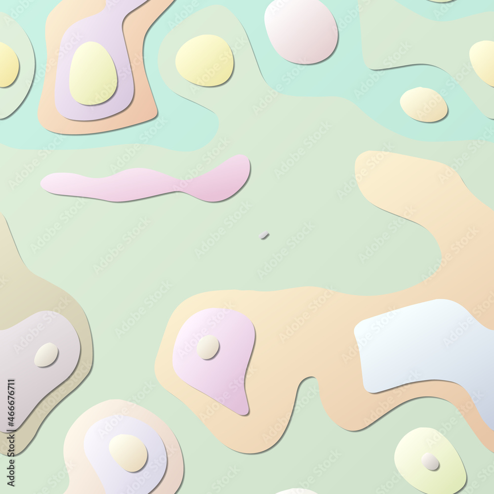 Colorful abstract layers in a papercut style background with vibrant 3D topography shapes. An attractive vector illustration suitable for banners, posters, brochures, templates, and flyers. Colorful abstract layers in a papercut style background with vibrant 3D topography shapes. An attractive vector illustration suitable for banners, posters, brochures, templates, and flyers.