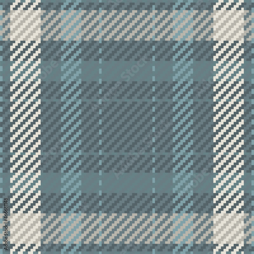 Seamless pattern of scottish tartan plaid. Repeatable background with check fabric texture. Vector backdrop striped textile print.
