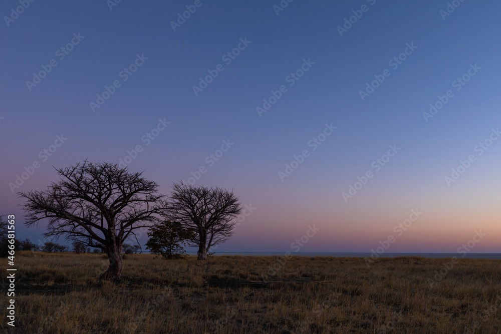 Blue hour after sunset on Kukonje Island