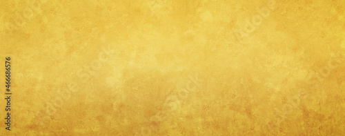  gold not shiny metal texture background. Panorama gold concrete cement texture