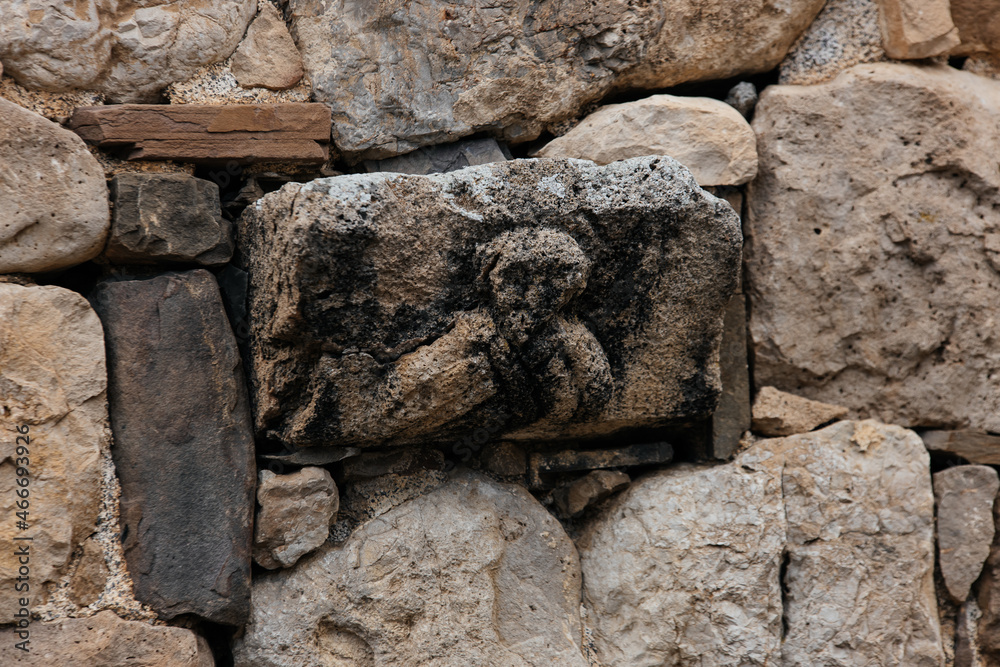 Fototapeta premium ancient christian temple in ingushetia