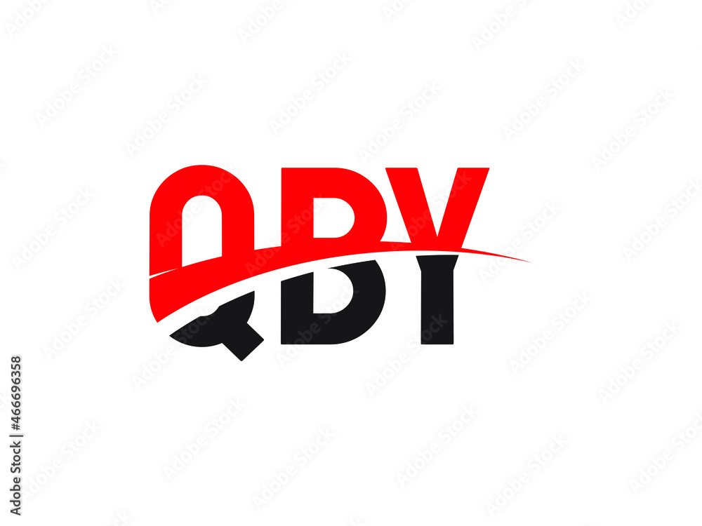 QBY Letter Initial Logo Design Vector Illustration QBY Letter Initial Logo Design Vector Illustration