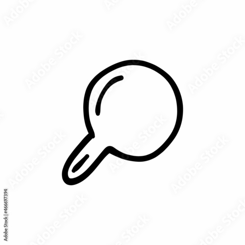 pane icon in vector. Logotype - Doodle