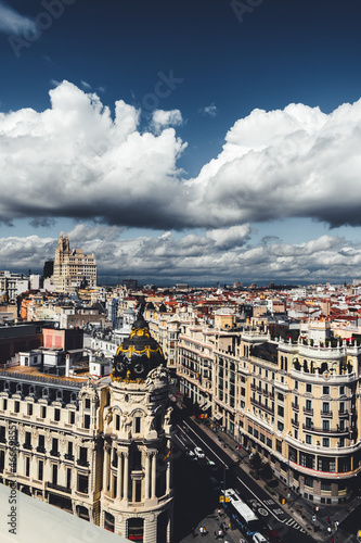 Panoramę Madrytu