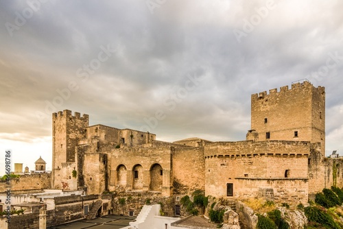 View at the Episcopio Castle in Grottaglie, Italy photo