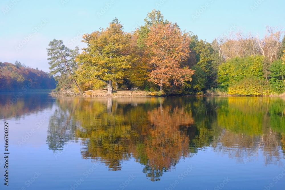 Herbststimmung am Bärensee Stuttgart