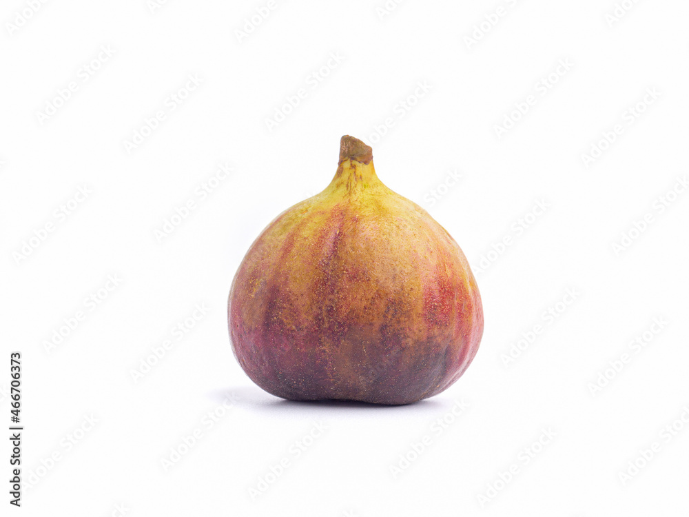 Ripe fig fruit isolated on white background. High Vitamins fruit. Concept of fruits healthy Ripe fig fruit isolated on white background. High Vitamins fruit. Concept of fruits healthy