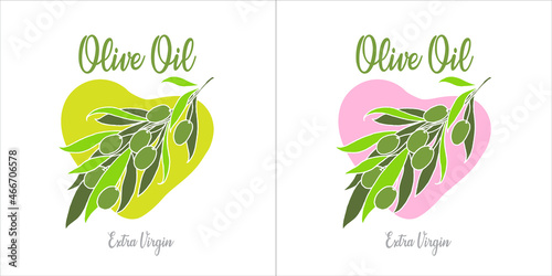 Extra virgin Olive Oil label