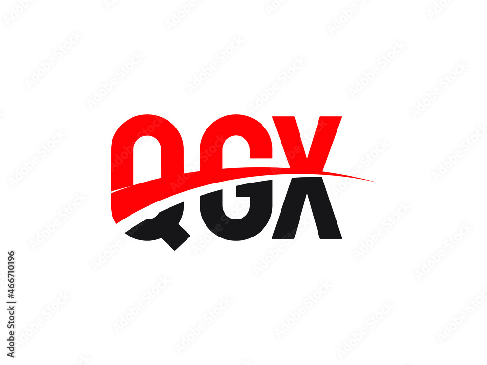 QGX Letter Initial Logo Design Vector Illustration QGX Letter Initial Logo Design Vector Illustration