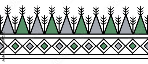 traditional Saudi southern region pattern Qad Aseeri