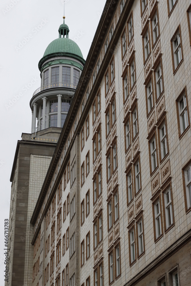 Tower of Frankfurter Tor in Berlin