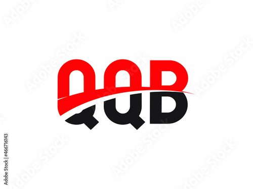 QQB Letter Initial Logo Design Vector Illustration