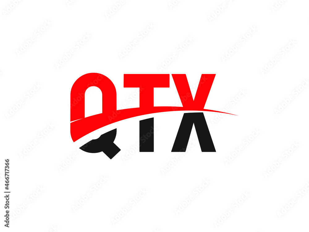 QTX Letter Initial Logo Design Vector Illustration QTX Letter Initial Logo Design Vector Illustration