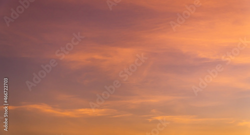 sunset sky with clouds © Nature Peaceful 