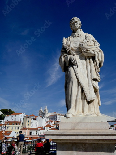 Statue des Sao Vicente in Lissabon
