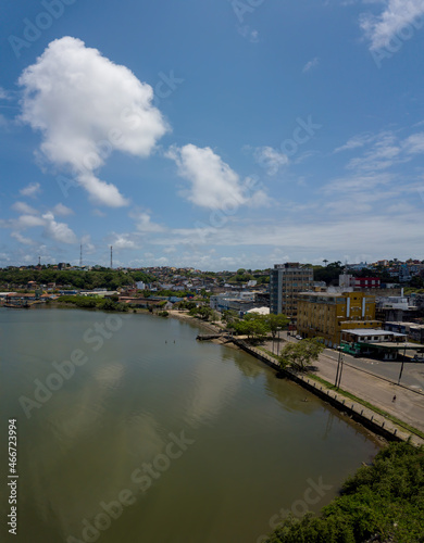 Aerial view of Avenida 2 de Julho in the city of Ilhéus Bahia Brazil © Gustavo