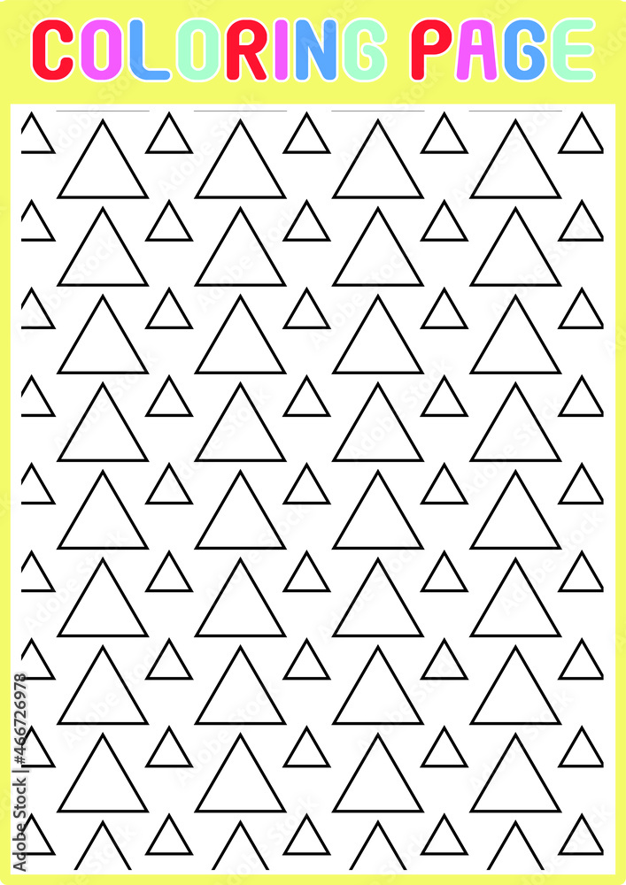 Coloring Pages Geometrical Pattern Abstract Modern 