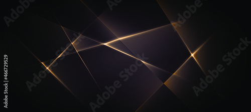 Abstract Elegant diagonal striped yellow background Digital background polygon ,gold hexagon