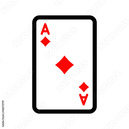 ace playing card icon