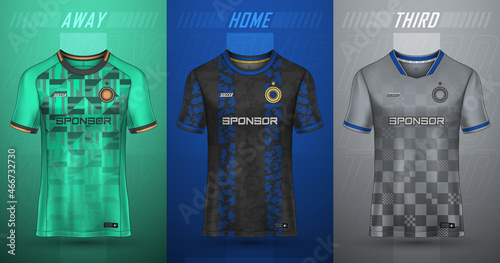 Premium collection of soccer jerseys