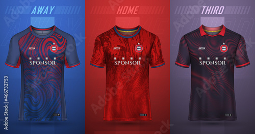 Premium collection of soccer jerseys