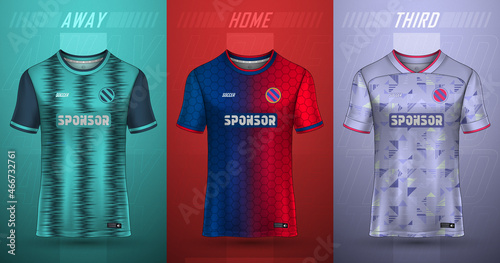 Premium collection of soccer jerseys